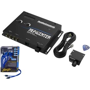 AudioControl The EPICENTER Concert Series Digital Bass Booster Restoration Processor w/ACR-1 Dash Mount Remote Control & Stinger 3ft 2-Channel OFC RCA Stereo Interconnect for Car Audio Systems in Saudi Arabia