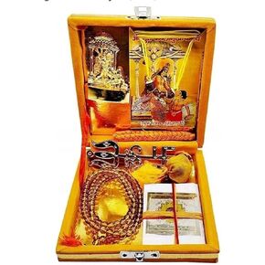 صندوق Shri Baglamukhi Kavach Yantra للإلهة Baglamukhi Pujan هدية دينية للمنزل والمكتب Diwali Pooja قطعة واحدة in Kuwait
