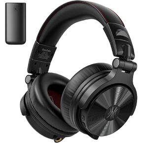 OneOdio Studio Max 2 Wireless DJ Headphones, 9ms Low Latency Hi-Res Audio Over Ear Studio Headphones with LDAC, 120H Playtime, Bluetooth Headphones Support 3.5MM 6.35MM for Guitar Keyboard in Saudi Arabia