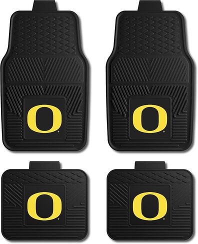 Fanmats Duke University Blue Devils Set of 4 Car Mats for Cars, SUV, Pickups - All Weather Protection, Deep Reservoir Design, Universal Fit - 3D NCAA Team Logo - 29"x17" Front - 14"x 17" Rear Mat in Kuwait