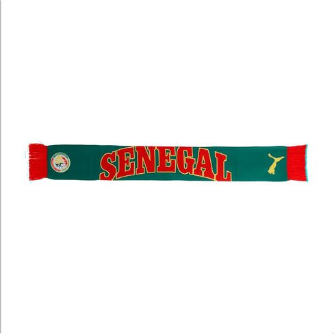 PUMA Unisex Senegal FA Scarf, Red-Wild Green SS26, OSmallFA Fsf Culture Scarf in Kuwait