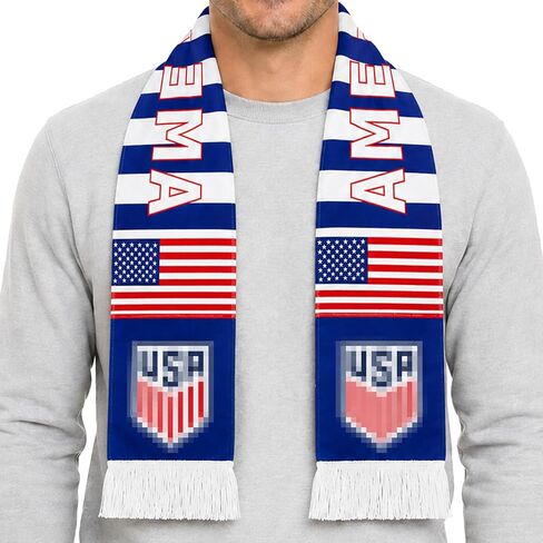 World Cup Soccer Scarf 53x7 Inch World Cup Merchandise Double Sided Print National Team Scarf Flannelette Shawl Fan Gift in Saudi Arabia