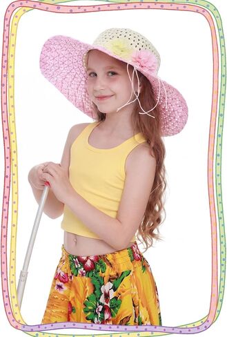 Geyoga 12 Pieces Girls Dance Tank Top Racerback Crop Top Sleeveless Dance Outfit for Ballet Hip Hop Athletic Wear in Kuwait