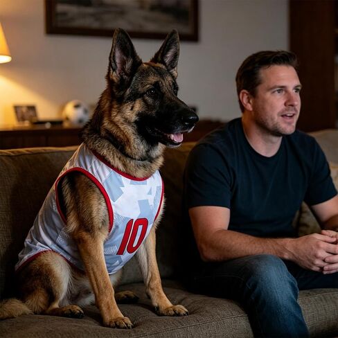 Pet Dog Soccer Jersey 𝐌𝐞𝐱𝐢𝐜𝐨 Style Sleeveless Breathable Mesh Puppy Sports Vest Football Inspired Pet Shirts S-5XL in Kuwait