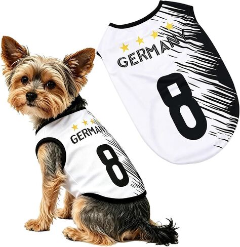 Pet Dog Soccer Jersey 𝐌𝐞𝐱𝐢𝐜𝐨 Style Sleeveless Breathable Mesh Puppy Sports Vest Football Inspired Pet Shirts S-5XL in Kuwait