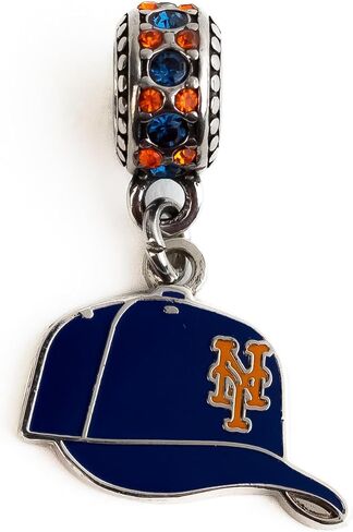 Mets Baseball Cap Charm Pendant- Compatible With Pandora Style Bracelets in Kuwait