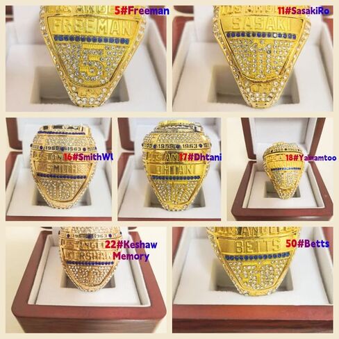 CLASSIC SERIES New Flip L#A. 2025 Baseball World Championship Ring #5#11#16#17#18#22#50 Advanced- Rarity Luxury Commemorative Sports Fan Detail Gift - Glory Collect Various Festivals Occasions with Sandalwood Box in Saudi Arabia