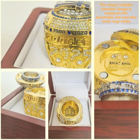 CLASSIC SERIES New Flip L#A. 2025 Baseball World Championship Ring #5#11#16#17#18#22#50 Advanced- Rarity Luxury Commemorative Sports Fan Detail Gift - Glory Collect Various Festivals Occasions with Sandalwood Box in Saudi Arabia