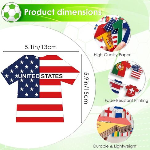 2026 كأس العالم لكرة القدم جيرسي العلم الرايات راية 50 جهاز كمبيوتر شخصى سلسلة أعلام الدولة الدولية لديكورات كأس العالم البضائع جارلاند للرياضة تحت عنوان الحفلات الأولمبية والاحتفالات الزينة in Kuwait