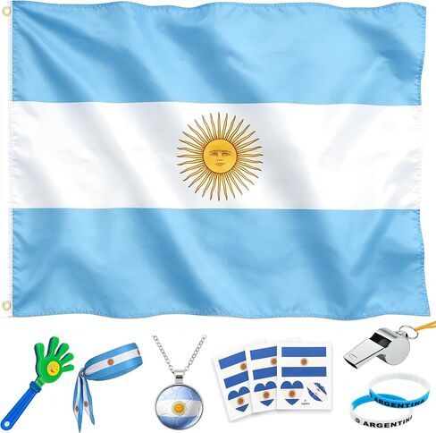 2026 World Cup Fan Accessories Kit, 7 PCS World Soccer Sport Cup Gear Set, World Cup Merchandise for Soccer Party Decorations, Stadium Events, Watch Party, Home Cheering in Kuwait