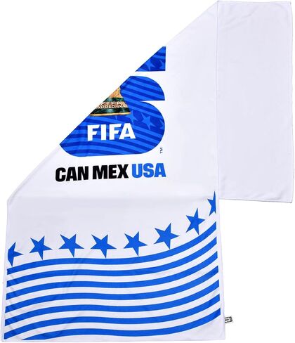 Official FIFA World Cup 2026 Edition - Emblem Towels 30x60 Inch Velvet - Soft, Durable Men & Womens Towel- Machine Washable (Host USA) in Saudi Arabia