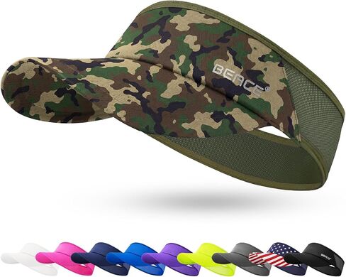 بيس خفيفة الوزن رطبة الفتل القبعات أقنعة الشمس للنساء ، والرياضة Sunvisor Cap لتشغيل Golf Tennis Pickleball in Kuwait