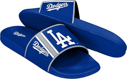 صنادل FOCO Los Angeles Dodgers للرجال من MLB مصبوبة من إسفنج EVA | مقاوم للماء، مرخص رسميًا in Kuwait