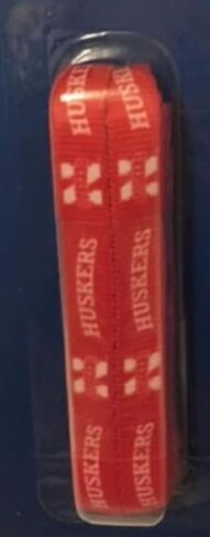أربطة أحذية UPI Marketing NCAA Nebraska Cornhuskers، لون الفريق، 54 بوصة in Kuwait