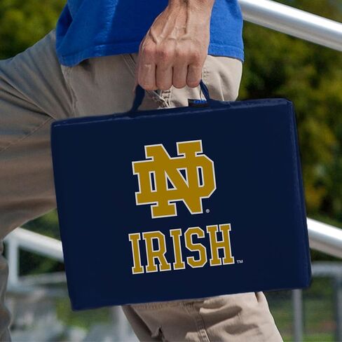 وسادة ملعب مبيض للكبار من الجنسين تحمل شعار NCAA Notre Dame Fighting Irish، مقاس واحد، متعدد الألوان in Kuwait