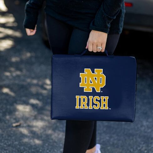 وسادة ملعب مبيض للكبار من الجنسين تحمل شعار NCAA Notre Dame Fighting Irish، مقاس واحد، متعدد الألوان in Kuwait