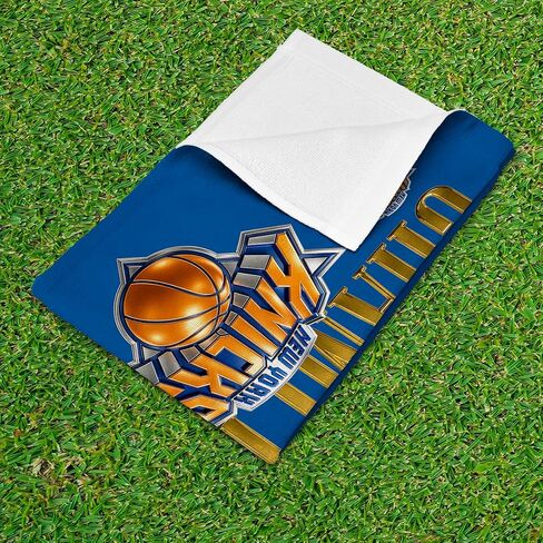 منشفة Northwest New York Knicks 2026 NBA Champions Rally، معدات مروحة خفيفة الوزن، ملحق جانبي للملعب جاهز للموجة، 15 × 18 بوصة in Kuwait