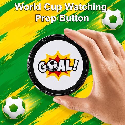 2026 World Cup Watch Party Supplies，“GOOOAALLLLL" Celebration Scream Sound Button for Soccer Score,World Cup Merchandise in Kuwait