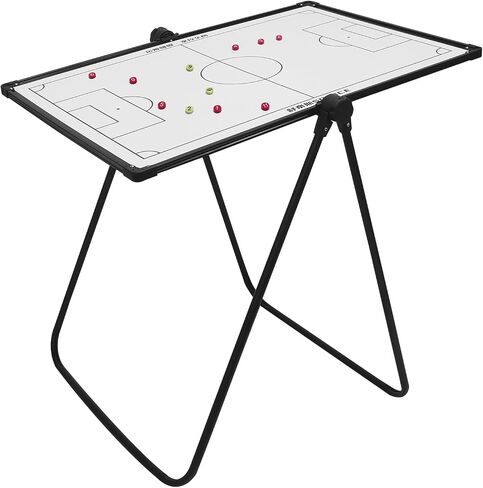 35inx24in Magnetic Soccer Coaches Clipboard Soccer Tactics Clipboard with Magnetic Markers Pen Eraser with Adjustable Stand for Basketball Volleyball Coaches in Kuwait