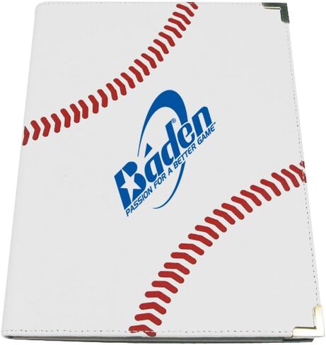 Baden Baseball Notebook, Synthetic Material, 120 Pages, 8.5 x 11 Inches in Kuwait