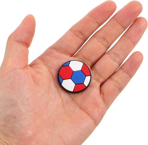 40pcs Soccer Themed Pen Caps with Cartoon Football Clips, Classroom Rewards Set for Students, Sports Pen Charms for School Supplies and Party Decorations in Kuwait