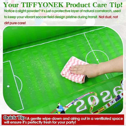2026 Soccer Party Inflatable Serving Bar | 53" Large Floating Pool Cooler & Buffet Tray for Drinks Food | Outdoor Game Day Decorations, PortableTailgating & Birthday Supplies in Kuwait