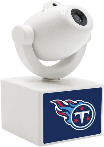 Sporticulture NFL American Football Tennessee Titans - جهاز عرض صغير LED قابل للتعديل مع 6 تصميمات لشعار الفريق - مصباح كشاف محمول وقابل لإعادة الشحن - يعمل بالبطارية - 4.375 بوصة × 3.125 بوصة in Kuwait