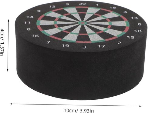 Housoutil Eva Mini Dartboard Holder 10cm Compact Dart Storage Rack for Desk Office Game Room Organizer in Kuwait
