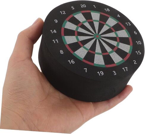 Housoutil Eva Mini Dartboard Holder 10cm Compact Dart Storage Rack for Desk Office Game Room Organizer in Kuwait