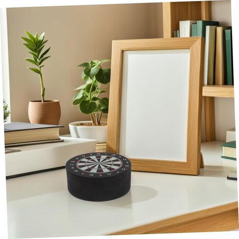 Housoutil Eva Mini Dartboard Holder 10cm Compact Dart Storage Rack for Desk Office Game Room Organizer in Kuwait