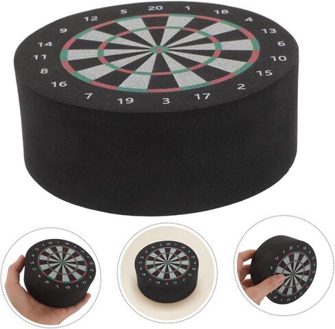 Housoutil Eva Mini Dartboard Holder 10cm Compact Dart Storage Rack for Desk Office Game Room Organizer in Kuwait