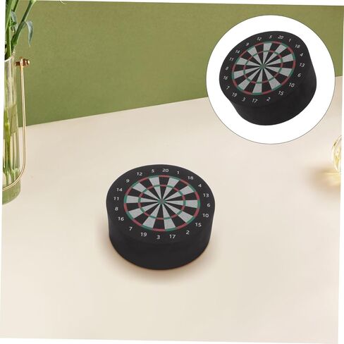 Housoutil Eva Mini Dartboard Holder 10cm Compact Dart Storage Rack for Desk Office Game Room Organizer in Kuwait