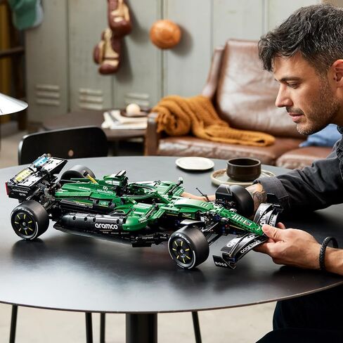 LEGO Technic Aston Martin Aramco AMR25 F1 Car - Building Set for Adults, Ages 18+ - Model Car Kit with Detailed Features - Bedroom or Desk Decor - Gift for Men & Women - 42240 in Kuwait