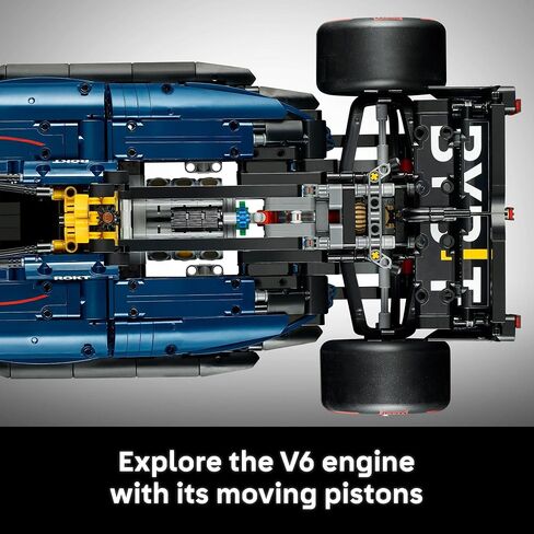 مجموعة نماذج سيارة السباق LEGO Technic Oracle Red Bull Racing RB20 F1 - مجموعة بناء للبالغين، للأعمار من 18 عامًا فما فوق مع ميزات واقعية - هدية لأعياد الميلاد - 42206 in Kuwait