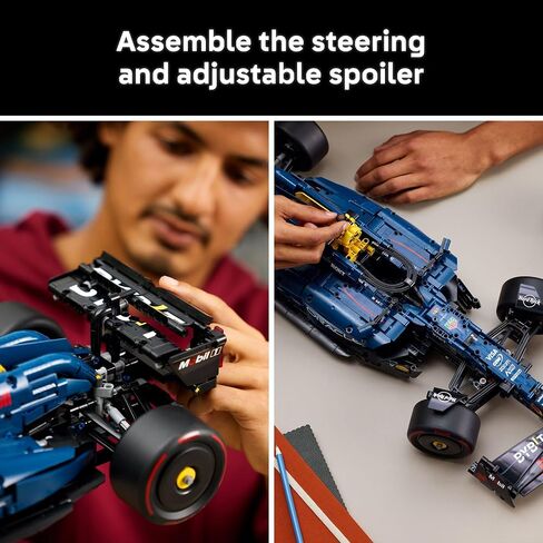 مجموعة نماذج سيارة السباق LEGO Technic Oracle Red Bull Racing RB20 F1 - مجموعة بناء للبالغين، للأعمار من 18 عامًا فما فوق مع ميزات واقعية - هدية لأعياد الميلاد - 42206 in Kuwait