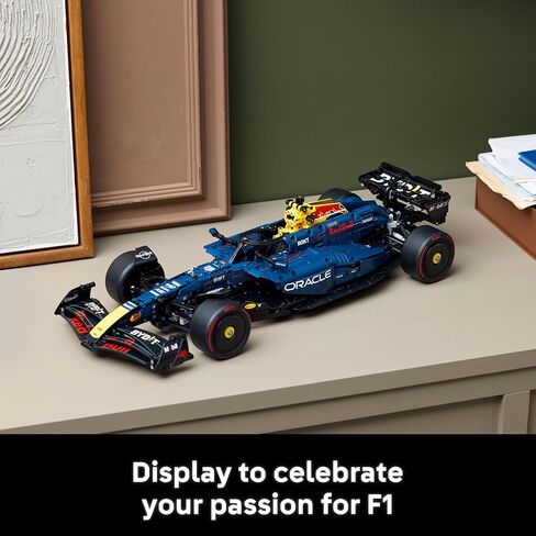 مجموعة نماذج سيارة السباق LEGO Technic Oracle Red Bull Racing RB20 F1 - مجموعة بناء للبالغين، للأعمار من 18 عامًا فما فوق مع ميزات واقعية - هدية لأعياد الميلاد - 42206 in Kuwait