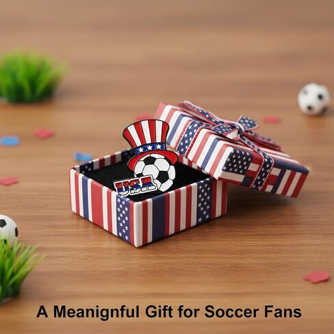 4 PCS World Cup Soccer Pins 2026 Patriotic American Flag Pins for Bags Backpack Jersey Fan Gear World Cup Collectible Soccer Pin 2026 Game Day Accessories for Football Fans Team Spirit in Saudi Arabia