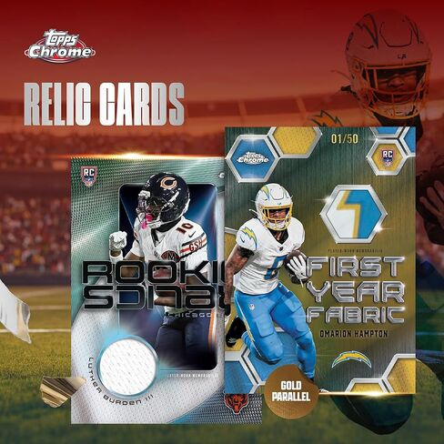 2025 Topps Chrome Football - Factory Sealed - Value Box in Saudi Arabia