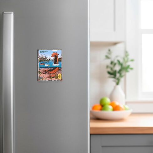 FIFA World Cup Tournament Boston Magnet – Officially Licensed FIFA World Cup Magnet – Vibrant Host City Design – Durable Strong Hold – Perfect for Fridges, Lockers & Collectors in Saudi Arabia