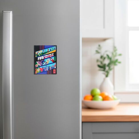 FIFA World Cup Tournament Kansas City Magnet – Officially Licensed FIFA World Cup Magnet – Vibrant Host City Design – Durable Strong Hold – Perfect for Fridges, Lockers & Collectors in Saudi Arabia