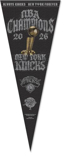 New York Knicks 2026 NBA Champions Pennant Flag in Saudi Arabia