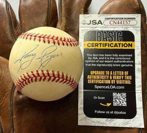 Kenny Rogers Signed Autographed Official National League (ONL) Baseball - JSA COA in Saudi Arabia
