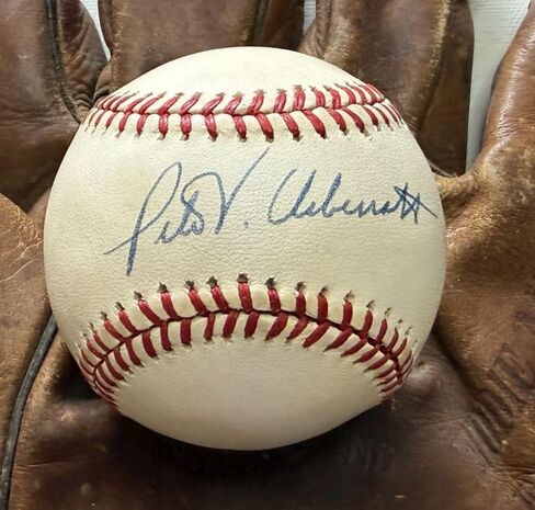 Peter Ueberroth Signed Autographed Official American League (OAL) Baseball - Lifetime COA in Kuwait