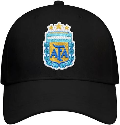 Icon Sports Compatible with Argentine Football Association Lionel Messi Cap - Unisex Adult - Black Color Logo in Kuwait