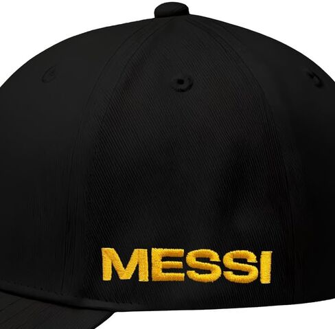 Icon Sports Compatible with Argentine Football Association Lionel Messi Cap - Unisex Adult - Black Color Logo in Kuwait