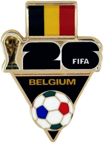 دبوس طية صدر السترة لكأس العالم لكرة القدم 2026 - سبيكة زنك ممتازة، تذكار قابل للجمع مرخص رسميًا - تذكار للهدايا والمناسبات للقبعات والحقائب والمجموعات in Kuwait