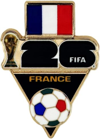 دبوس طية صدر السترة لكأس العالم لكرة القدم 2026 - سبيكة زنك ممتازة، تذكار قابل للجمع مرخص رسميًا - تذكار للهدايا والمناسبات للقبعات والحقائب والمجموعات in Kuwait