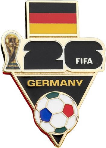 دبوس طية صدر السترة لكأس العالم لكرة القدم 2026 - سبيكة زنك ممتازة، تذكار قابل للجمع مرخص رسميًا - تذكار للهدايا والمناسبات للقبعات والحقائب والمجموعات in Kuwait