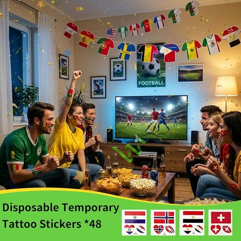 ملصق جدول كبير للغاية لكأس العالم لكرة القدم لعام 2026، تقويم جداري لبطولات 48 فريقًا، دعامة تتبع مباريات كرة القدم للمنزل والمكتب وبار نادي كرة القدم وعشاق الرياضة وديكورات الحفلات in Kuwait