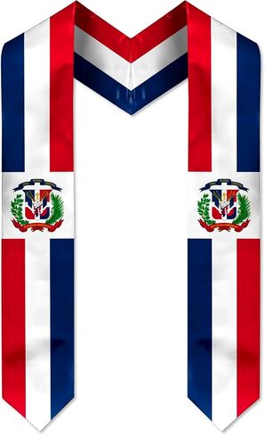 Graduation Sash, Flag Graduation Stole for International Students 72 Inches in Saudi Arabia